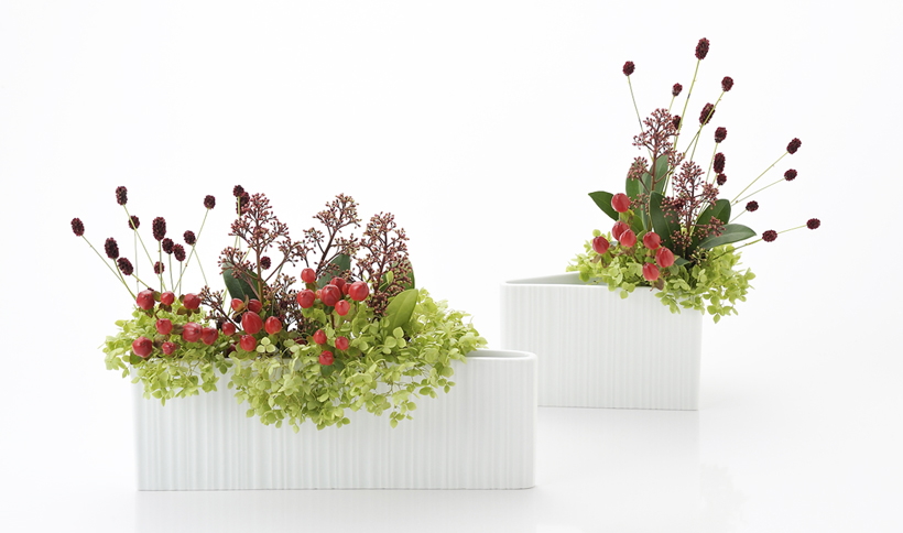 白山陶器 リンク 花器