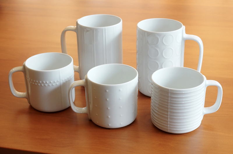 白山陶器_レリーフマグ